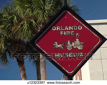 Orlando, FL, Florida, Loch Haven Park, Orlando Fire Museum, red sign View Large Photo Image Stock Photo -  Orlando, FL, Florida, Loch Haven Park, Orlando Fire Museum, red sign. Fotosearch