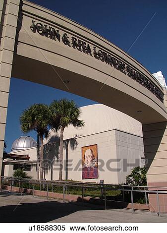 Stock Photography -  Orlando, FL, Florida, Loch Haven Park, John & Rita Lowndes Shakespeare Center. Fotosearch