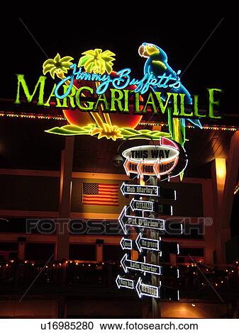 Orlando, FL, Florida, Universal Orlando Resort, Universal City Walk, Jimmy Buffet's Margaritaville Restaurant, evening View Large Photo Image Stock Image - Orlando, FL, Florida, Universal Orlando Resort, Universal City Walk, Jimmy Buffet's Margaritaville Restaurant, evening. Fotosearch