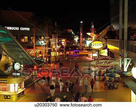 Orlando, FL, Florida, Universal Orlando Resort, Universal City Walk, evening View Large Photo Image Stock Image - Orlando, FL, Florida, Universal Orlando Resort, Universal City Walk, evening. Fotosearch