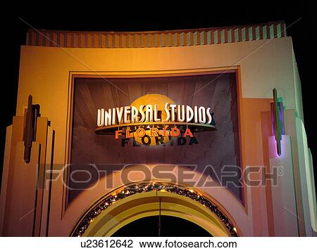 Orlando, FL, Florida, Universal Orlando Resort, Universal City Walk, Universal Studios Globe, entrance, gateway, evening View Large Photo Image Stock Image - Orlando, FL, Florida, Universal Orlando Resort, Universal City Walk, Universal Studios Globe, entrance, gateway, evening. Fotosearch