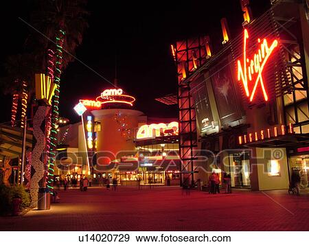 Orlando, FL, Florida, Walt Disney World, Downtown Disney Westside, AMC 24 Theatre Complex, evening (Editorial Use Only) View Large Photo Image Stock Photo - Orlando, FL, Florida, Walt Disney World, Downtown Disney Westside, AMC 24 Theatre Complex, evening (Editorial Use Only). Fotosearch