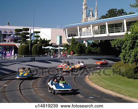 Orlando, FL, Florida, Walt Disney World Resort, Magic Kingdom Park, Tomorrowland, Tomorrowland Indy Speedway (Editorial Use Only) View Large Photo Image Stock Photo - Orlando, FL, Florida, Walt Disney World Resort, Magic Kingdom Park, Tomorrowland, Tomorrowland Indy Speedway (Editorial Use Only). Fotosearch