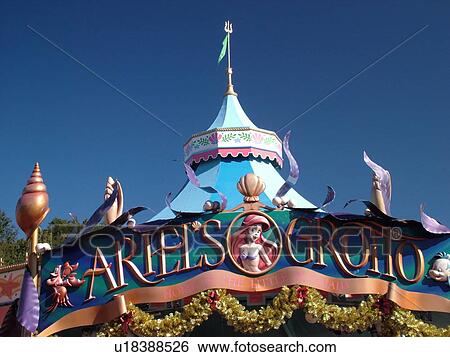 Orlando, FL, Florida, Walt Disney World Resort, Magic Kingdom Park, Ariel's Grotto (Editorial Use Only) View Large Photo Image Stock Photograph - Orlando, FL, Florida, Walt Disney World Resort, Magic Kingdom Park, Ariel's Grotto (Editorial Use Only). Fotosearch