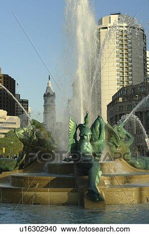 Philadelphia, PA, Pennsylvania, Downtown Skyline, Logan Circle, fountain View Large Photo Image Stock Image - Philadelphia, PA, Pennsylvania, Downtown Skyline, Logan Circle, fountain. Fotosearch