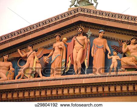 Stock Image -  Philadelphia, PA, Pennsylvania, downtown, Art Museum. Fotosearch