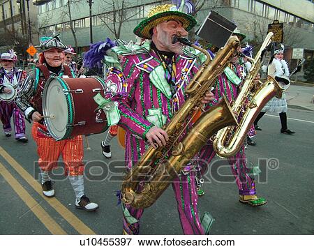 Philadelphia, PA, Pennsylvania, downtown, New Years Day, Philadelphia Annual Mummer's Day Parade, 2006, String Bands View Large Photo Image Stock Photo - Philadelphia, PA, Pennsylvania, downtown, New Years Day, Philadelphia Annual Mummer's Day Parade, 2006, String Bands. Fotosearch