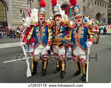 Stock Photo -  Philadelphia, PA, Pennsylvania, downtown, New Years Day, Philadelphia Annual Mummer's Day Parade, 2006, String Bands. Fotosearch