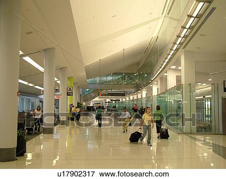 Stock Photo -  Philadelphia, PA, Pennsylvania, Philadelphia International Airport, airport terminal, hub. Fotosearch