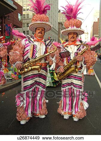Philadelphia, PA, Pennsylvania, downtown, New Years Day, Philadelphia Annual Mummer's Day Parade, 2006, String Bands View Large Photo Image Stock Photo - Philadelphia, PA, Pennsylvania, downtown, New Years Day, Philadelphia Annual Mummer's Day Parade, 2006, String Bands. Fotosearch