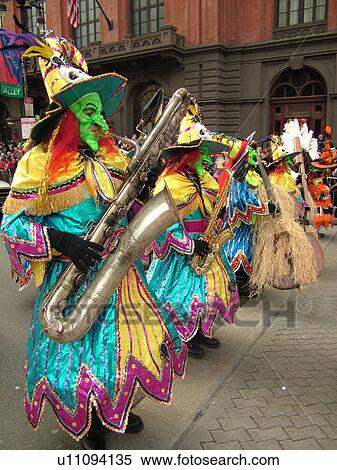 Philadelphia, PA, Pennsylvania, downtown, New Years Day, Philadelphia Annual Mummer's Day Parade, 2006, String Bands, bass sax, saxophones, witch costumes View Large Photo Image Stock Photography - Philadelphia, PA, Pennsylvania, downtown, New Years Day, Philadelphia Annual Mummer's Day Parade, 2006, String Bands, bass sax, saxophones, witch costumes. Fotosearch