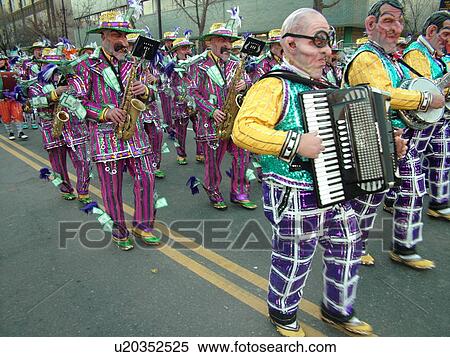 Philadelphia, PA, Pennsylvania, downtown, New Years Day, Philadelphia Annual Mummer's Day Parade, 2006, String Bands View Large Photo Image Stock Photography - Philadelphia, PA, Pennsylvania, downtown, New Years Day, Philadelphia Annual Mummer's Day Parade, 2006, String Bands. Fotosearch