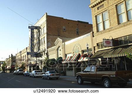 Pocatello, ID, Idaho, downtown, Main Street View Large Photo Image Stock Image - Pocatello, ID, Idaho, downtown, Main Street. Fotosearch