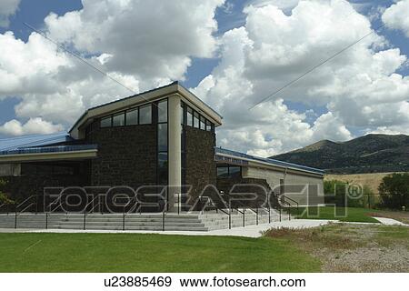 Stock Photo -  Pocatello, ID, Idaho, Ross Park, Bannock County Historical Museum. Fotosearch