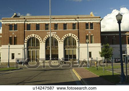 Stock Photo -  Pocatello, ID, Idaho, Union Pacific Depot. Fotosearch