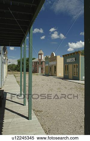 Stock Photography -  Pocatello, ID, Idaho, Upper Ross Park, Fort Hall Replica, 19th century, Gateway to the Pacific Northwest. Fotosearch