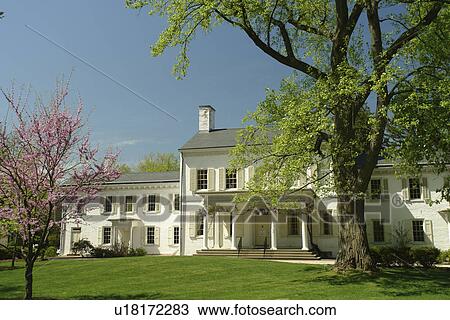 Princeton, NJ, New Jersey, Morven Museum and Gardens View Large Photo Image Stock Image - Princeton, NJ, New Jersey, Morven Museum and Gardens. Fotosearch