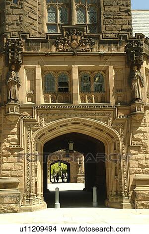 Picture -  Princeton, NJ, New Jersey, Princeton University, East Pyne. Fotosearch