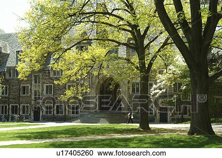 Stock Image -  Princeton, NJ, New Jersey, Princeton University, Lockhart. Fotosearch