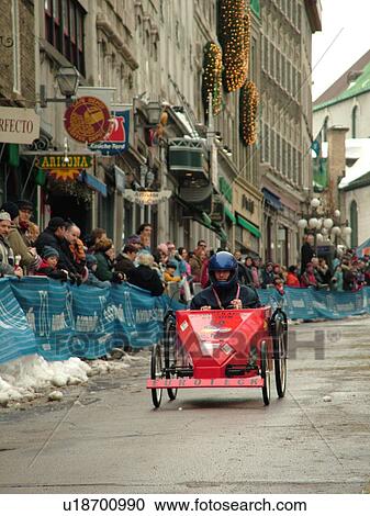 Quebec City, Quebec, Canada, Winter Carnival 2006, Go-Kart Races View Large Photo Image Stock Image - Quebec City, Quebec, Canada, Winter Carnival 2006, Go-Kart Races. Fotosearch