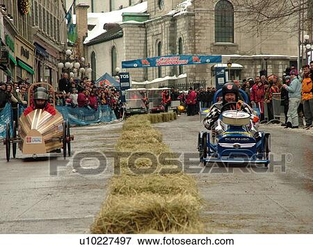 Quebec City, Quebec, Canada, Winter Carnival 2006, Go-Kart Races View Large Photo Image Stock Photo - Quebec City, Quebec, Canada, Winter Carnival 2006, Go-Kart Races. Fotosearch