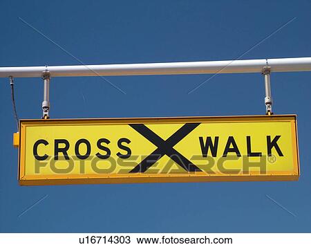 road sign, Cross Walk sign, Yield to Pedestrians in crosswalk sign, pedestrian crossing sign View Large Photo Image Stock Image - road sign, Cross Walk sign, Yield to Pedestrians in crosswalk sign, pedestrian crossing sign. Fotosearch