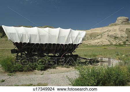 Scotts Bluff National Monument, NE, Nebraska, covered wagons View Large Photo Image Picture - Scotts Bluff National Monument, NE, Nebraska, covered wagons. Fotosearch