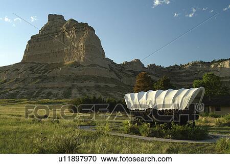 Scotts Bluff National Monument, NE, Nebraska, covered wagons View Large Photo Image Stock Image - Scotts Bluff National Monument, NE, Nebraska, covered wagons. Fotosearch