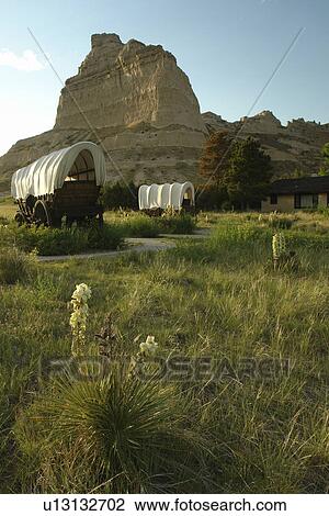Scotts Bluff National Monument, NE, Nebraska, covered wagons View Large Photo Image Stock Image - Scotts Bluff National Monument, NE, Nebraska, covered wagons. Fotosearch