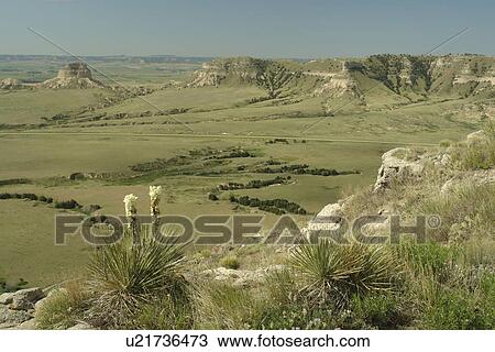 Scotts Bluff National Monument, NE, Nebraska, View Large Photo Image Stock Image - Scotts Bluff National Monument, NE, Nebraska, . Fotosearch