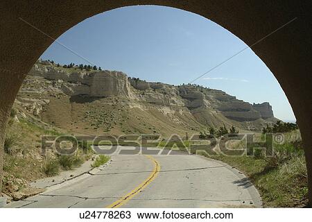 Scotts Bluff National Monument, NE, Nebraska, View Large Photo Image Stock Image - Scotts Bluff National Monument, NE, Nebraska, . Fotosearch