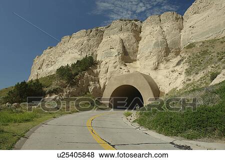 Scotts Bluff National Monument, NE, Nebraska, View Large Photo Image Stock Photo - Scotts Bluff National Monument, NE, Nebraska, . Fotosearch