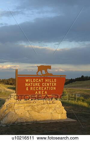 Scottsbluff, NE, Nebraska, Wildcat Hills Nature Center & Recreation Area, entrance sign View Large Photo Image Stock Image - Scottsbluff, NE, Nebraska, Wildcat Hills Nature Center & Recreation Area, entrance sign. Fotosearch