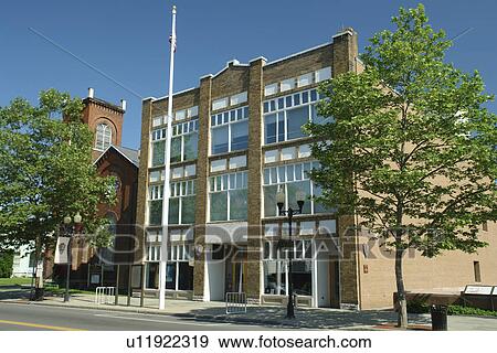 Seneca Falls, NY, New York, Finger Lakes, Women's Rights National Historical Park, Visitor Center. The birthplace of the women's rights movement View Large Photo Image Stock Photo - Seneca Falls, NY, New York, Finger Lakes, Women's Rights National Historical Park, Visitor Center. The birthplace of the women's rights movement. Fotosearch