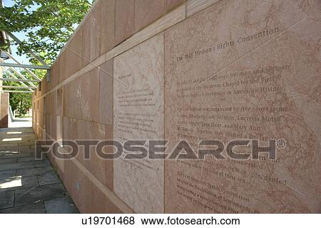 Seneca Falls, NY, New York, Finger Lakes, Women's Rights National Historical Park, Visitor Center. The birthplace of the women's rights movement View Large Photo Image Stock Photo - Seneca Falls, NY, New York, Finger Lakes, Women's Rights National Historical Park, Visitor Center. The birthplace of the women's rights movement. Fotosearch