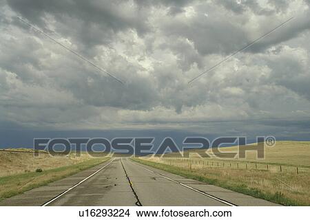 Sheridan County, NE, Nebraska, Rt. 2. road, storm clouds, thunderstorm View Large Photo Image Picture - Sheridan County, NE, Nebraska, Rt. 2. road, storm clouds, thunderstorm. Fotosearch