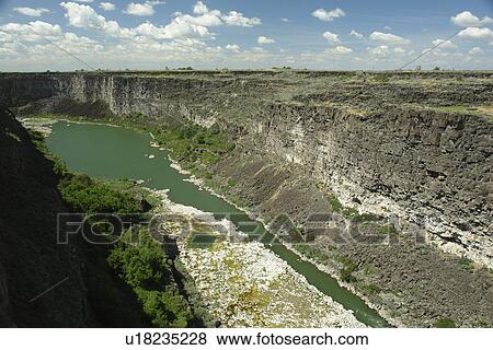 Stock Photo -  Snake River Canyon, ID, Idaho, . Fotosearch