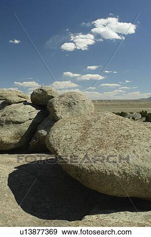 Stock Photo -  Split Rock, WY, Wyoming, Route 287, Oregon Trail, Pony Express. Fotosearch