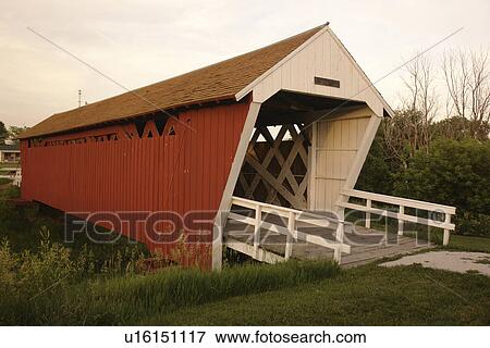 St. Charles, Madison County, IA, Iowa, Covered Bridges of Madison County, Imes Bridge View Large Photo Image Stock Photo - St. Charles, Madison County, IA, Iowa, Covered Bridges of Madison County, Imes Bridge. Fotosearch