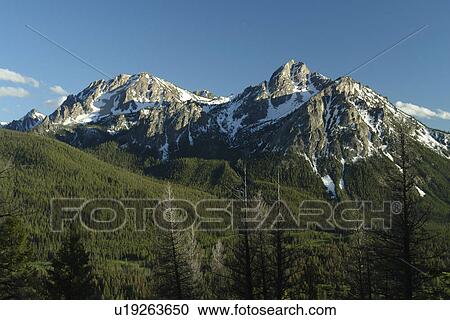 Stanley, ID, Idaho, Sawtooth National Recreation Area, Sawtooth National Forest, Sawtooth Valley, Sawtooth Mountain Range View Large Photo Image Stock Image - Stanley, ID, Idaho, Sawtooth National Recreation Area, Sawtooth National Forest, Sawtooth Valley, Sawtooth Mountain Range. Fotosearch