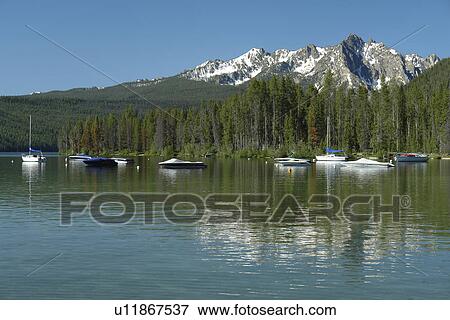 Stanley, ID, Idaho, Sawtooth National Recreation Area, Sawtooth National Forest, Sawtooth Valley, Sawtooth Mountain Range, Redfish Lake View Large Photo Image Stock Photo - Stanley, ID, Idaho, Sawtooth National Recreation Area, Sawtooth National Forest, Sawtooth Valley, Sawtooth Mountain Range, Redfish Lake. Fotosearch
