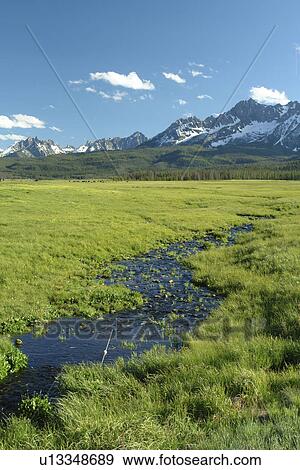 Stanley, ID, Idaho, Sawtooth National Recreation Area, Sawtooth National Forest, Sawtooth Valley, Sawtooth Mountain Range View Large Photo Image Stock Photo - Stanley, ID, Idaho, Sawtooth National Recreation Area, Sawtooth National Forest, Sawtooth Valley, Sawtooth Mountain Range. Fotosearch