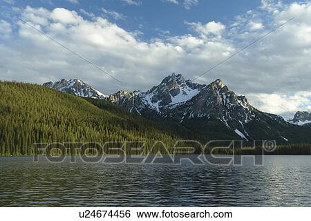 Stanley, ID, Idaho, Sawtooth National Recreation Area, Sawtooth National Forest, Sawtooth Valley, Sawtooth Mountain Range, Stanley Lake View Large Photo Image Stock Photograph - Stanley, ID, Idaho, Sawtooth National Recreation Area, Sawtooth National Forest, Sawtooth Valley, Sawtooth Mountain Range, Stanley Lake. Fotosearch
