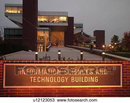 State College, PA, Pennsylvania, Penn State University, Information Sciences and Technology Building, evening View Large Photo Image Stock Image - State College, PA, Pennsylvania, Penn State University, Information Sciences and Technology Building, evening. Fotosearch