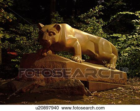 State College, PA, Pennsylvania, Penn State University, Nittany Lion Mascot, statue View Large Photo Image Stock Image - State College, PA, Pennsylvania, Penn State University, Nittany Lion Mascot, statue. Fotosearch