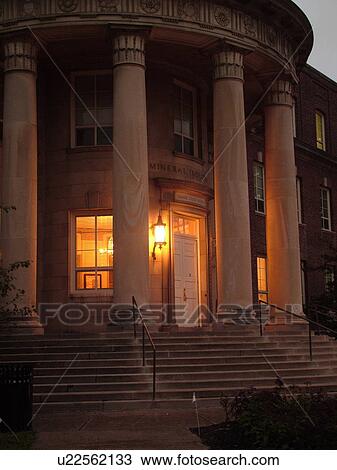 Stock Image -  State College, PA, Pennsylvania, Penn State University, Mineral Industries. Fotosearch