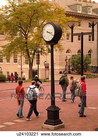 Stock Image -  State College, PA, Pennsylvania, Penn State University. Fotosearch