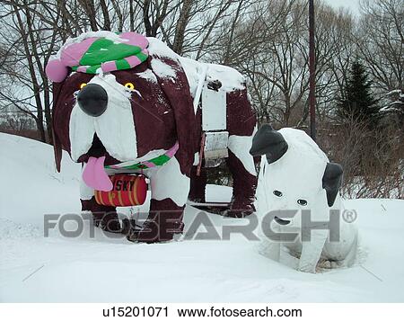 Ste-Anne-de-Beaupre, Quebec City, Quebec, Canada, Bee Museum, large Saint Bernard dog statue with whiskey barrel, large RCA dog View Large Photo Image Stock Image - Ste-Anne-de-Beaupre, Quebec City, Quebec, Canada, Bee Museum, large Saint Bernard dog statue with whiskey barrel, large RCA dog. Fotosearch