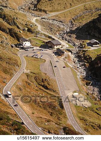 Switzerland, Europe, Bern, Berne, Sustenpass, Susten Pass, Berner Oberland, switchback, mountain road View Large Photo Image Stock Photo - Switzerland, Europe, Bern, Berne, Sustenpass, Susten Pass, Berner Oberland, switchback, mountain road. Fotosearch