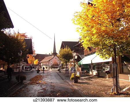 Switzerland, Europe, Bern, Berne, Gstaad, Bernese Alps, Berner Oberland, village View Large Photo Image Stock Photo - Switzerland, Europe, Bern, Berne, Gstaad, Bernese Alps, Berner Oberland, village. Fotosearch